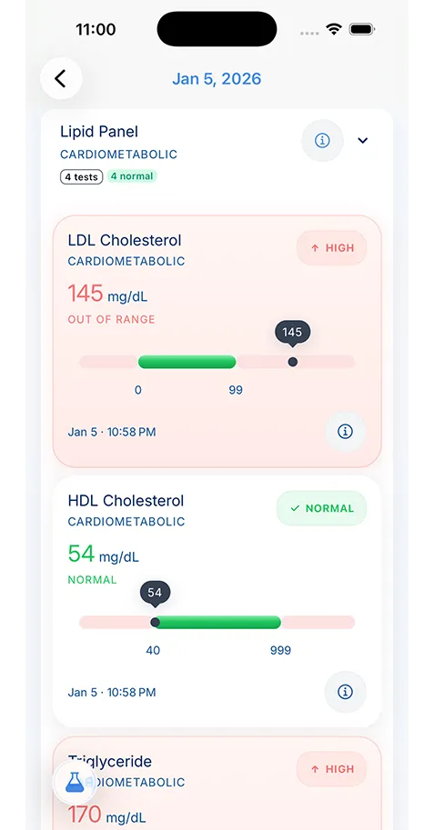 VertexMD mobile app preview